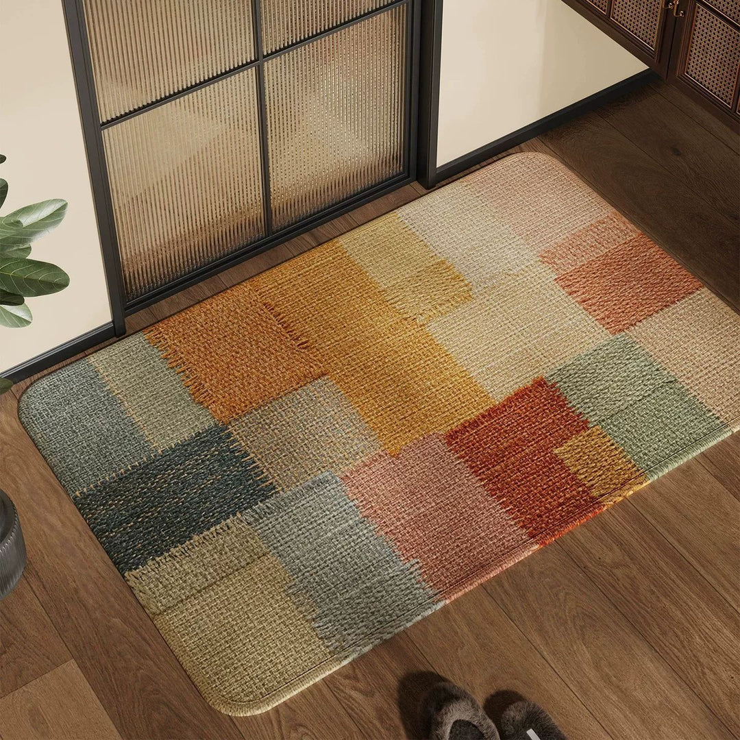 Geometric Patterned Indoor Mat
