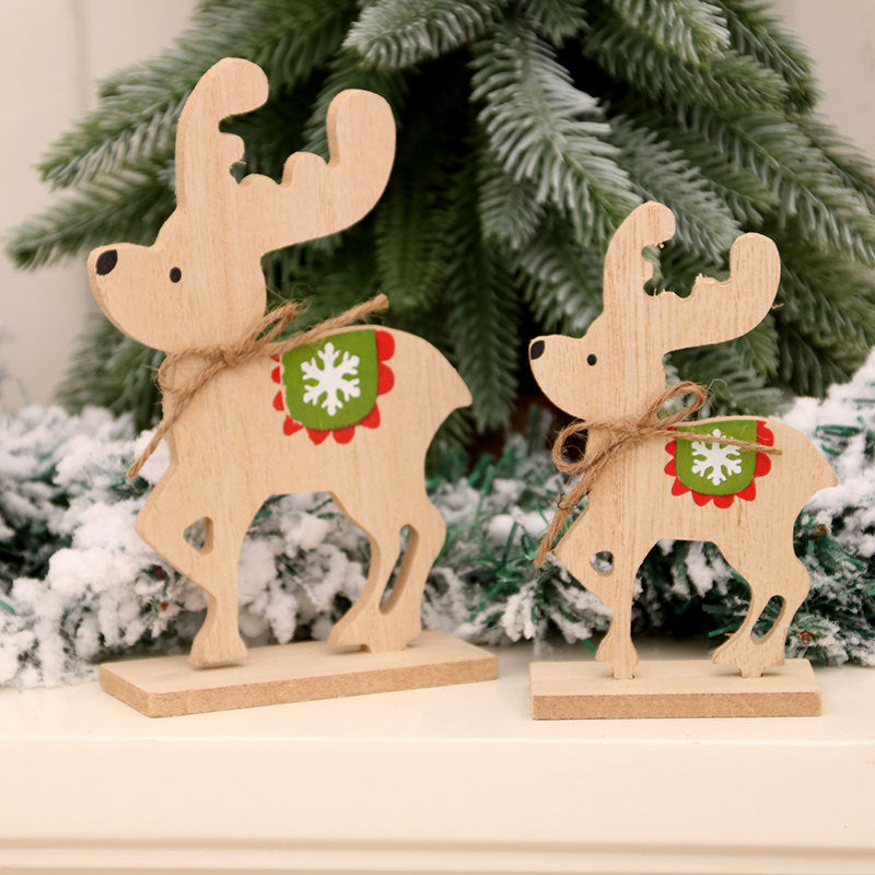 Decorative Wooden Reindeer Figurine Kalsten 1790145184