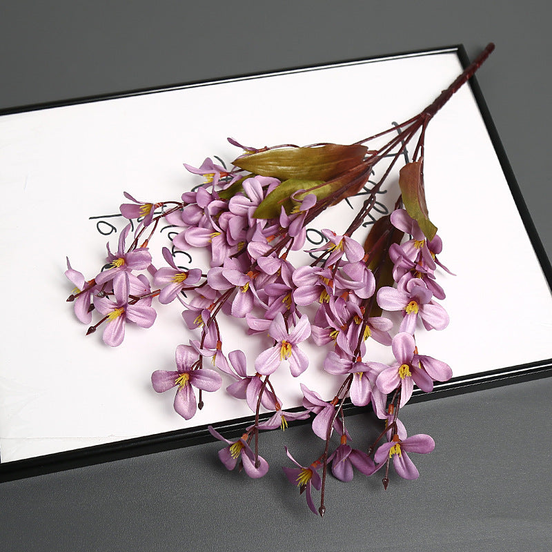 Decorative Faux Floral Stem for Home Decor