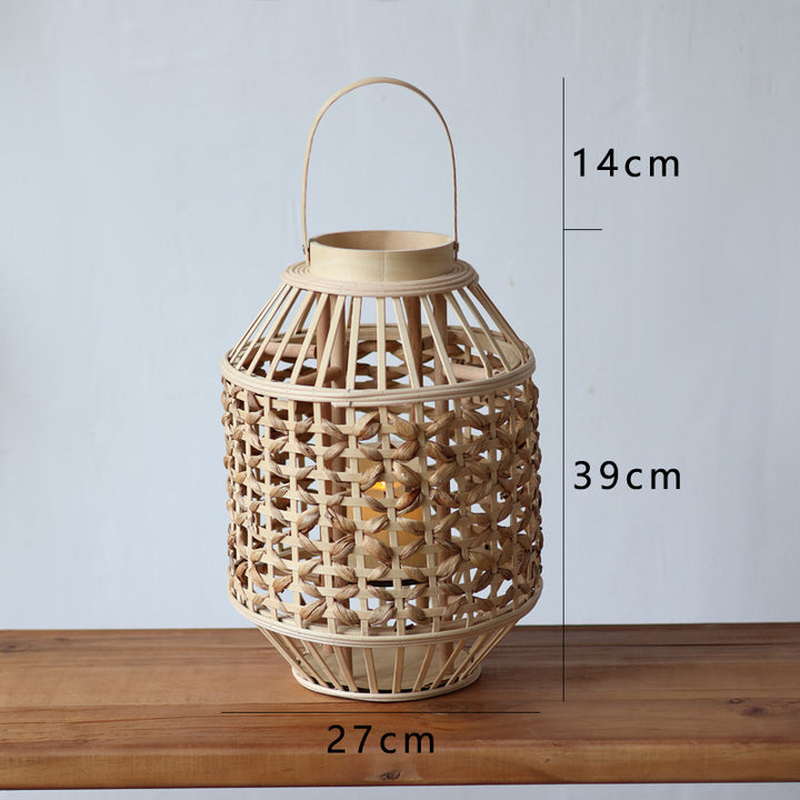 Handcrafted Rattan Lantern Kalsten