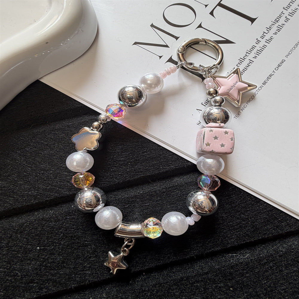 Creative Beaded Charm Keychain Kalsten