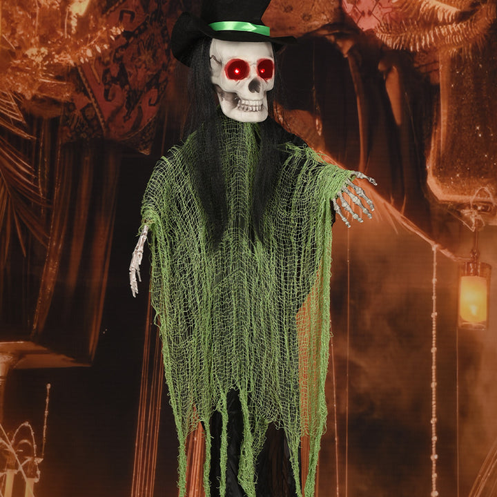 Animated Witch Skeleton Decoration Kalsten