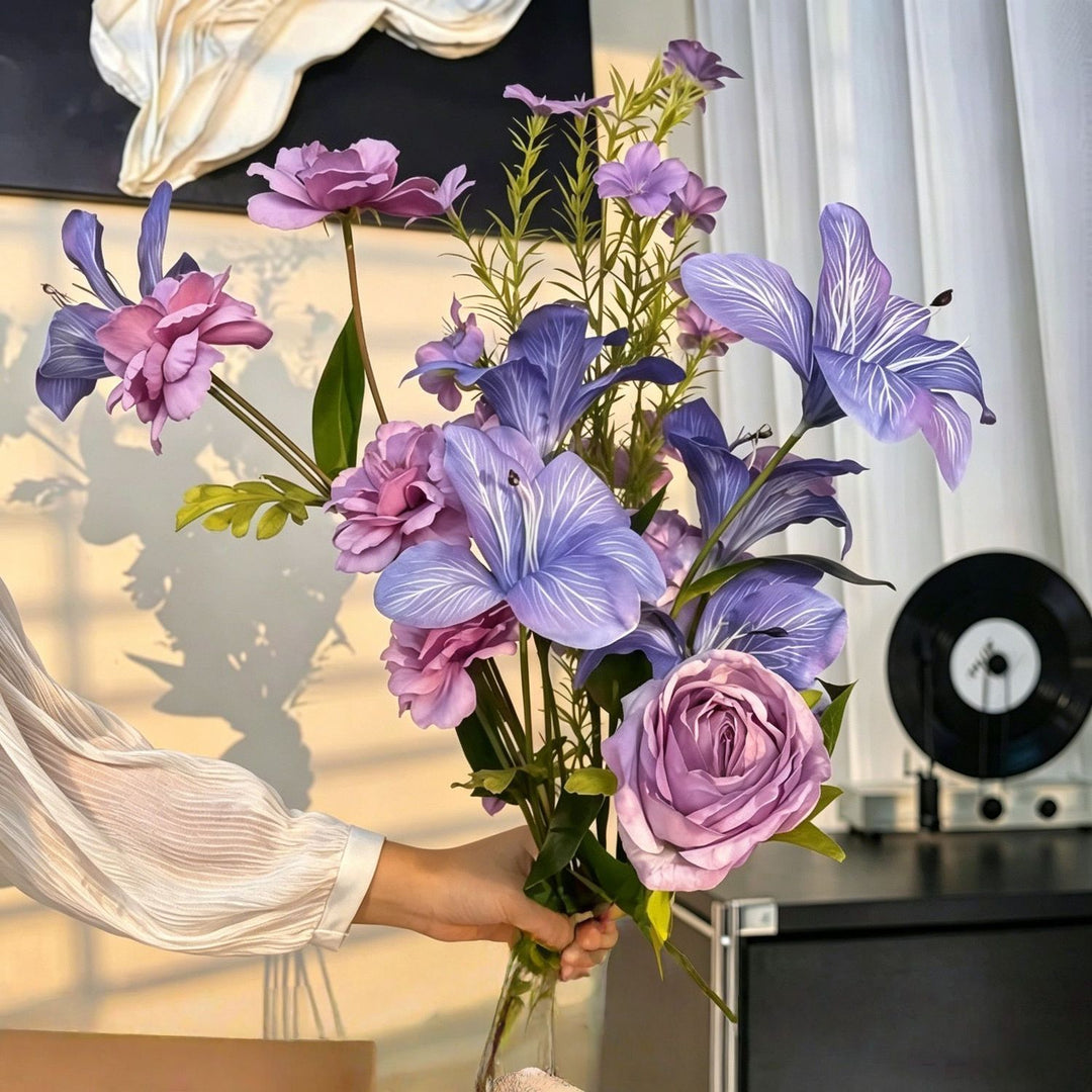 Elegant Faux Floral Bouquet Arrangement