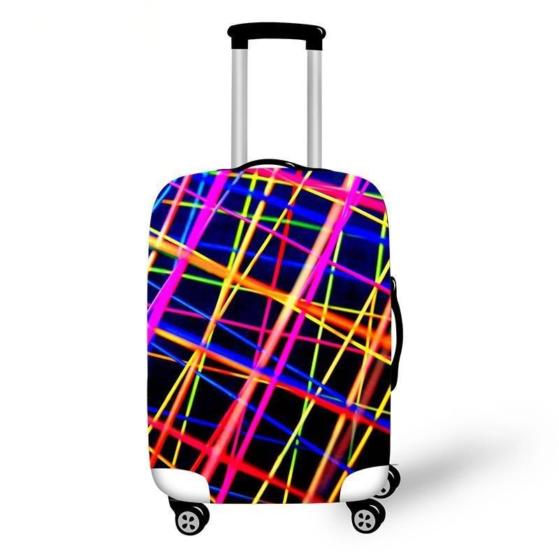 Women's hard shell suitcase with diverse floral design Kalsten