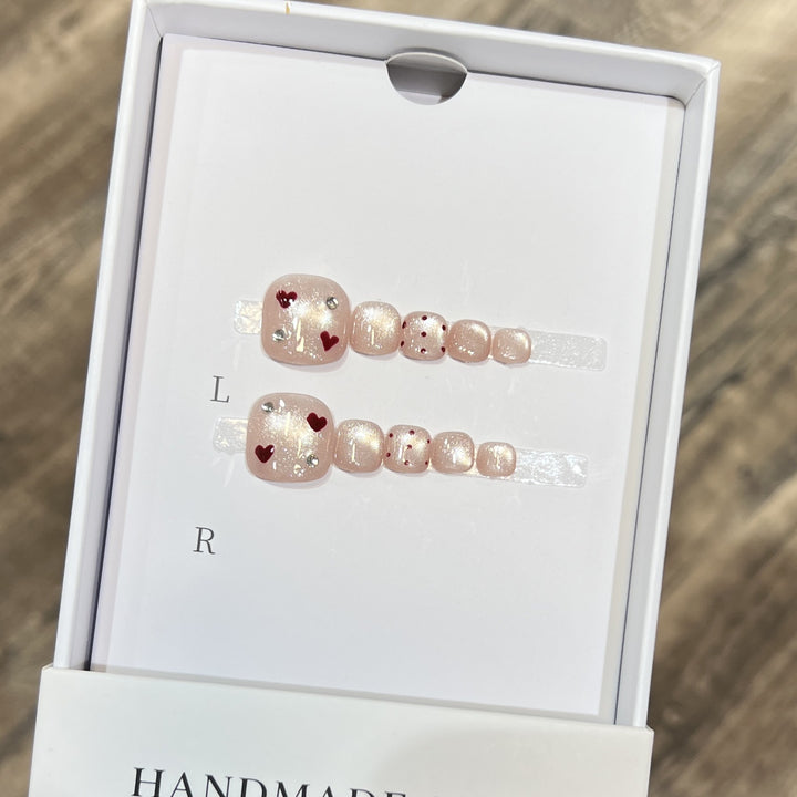 Decorative Heart Nail Art Set Kalsten