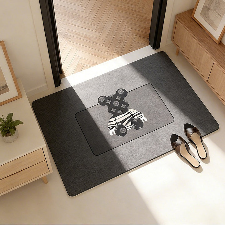 Cute Cartoon-Themed Bath Mat Kalsten