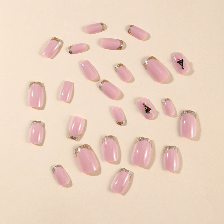 Festive Christmas Tree Nail Art Set Kalsten