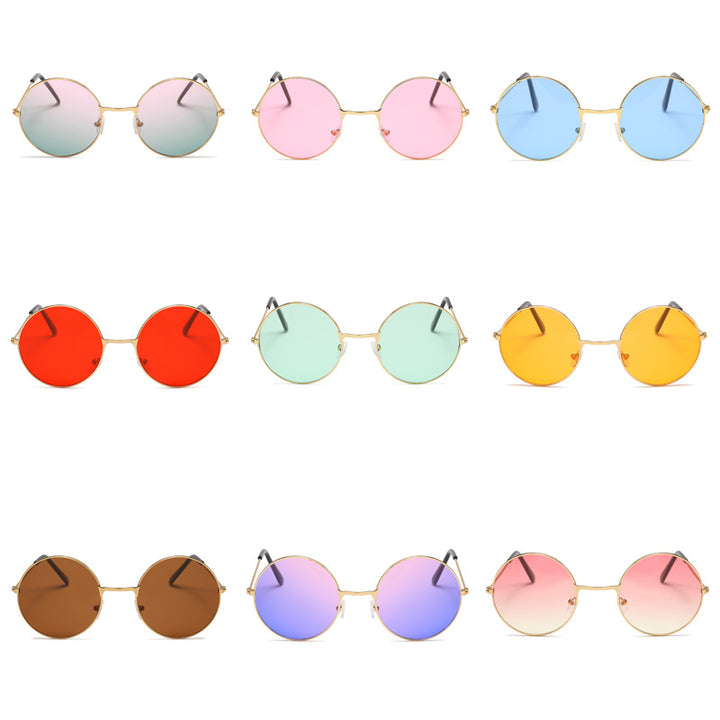 Retro Round Lens Sunglasses Kalsten