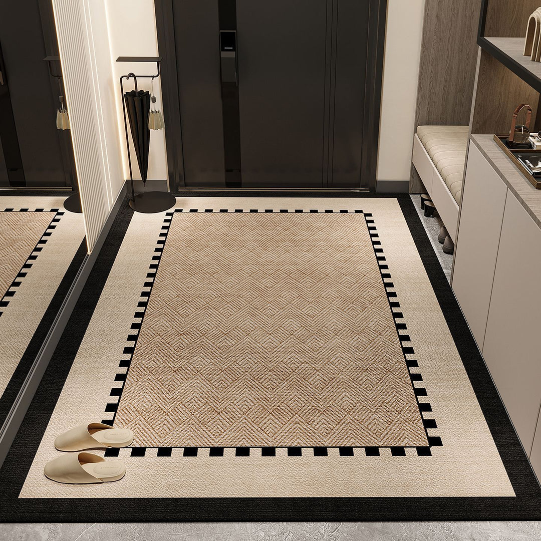 Modern Geometric Patterned Area Mat