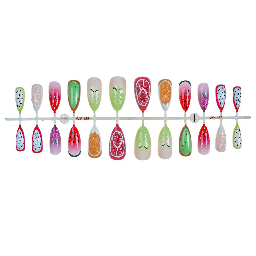 Fruit-Themed Press-On Nail Set Kalsten