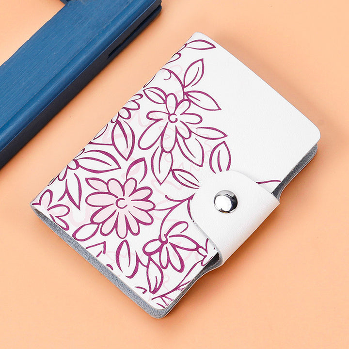 Floral Design Wallet kalsten
