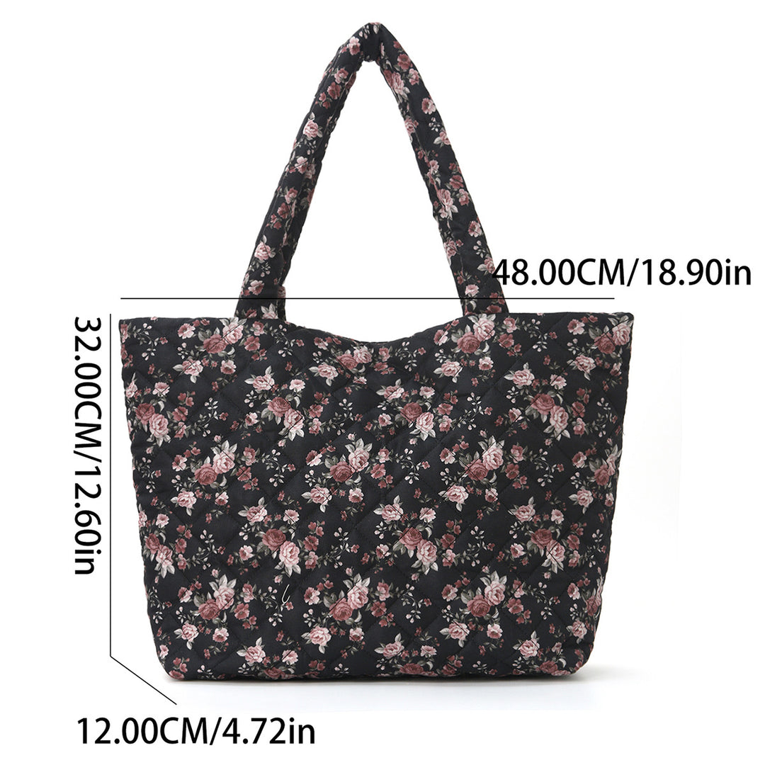 Trendy shopping bag with cute bear and strawberry design Kalsten