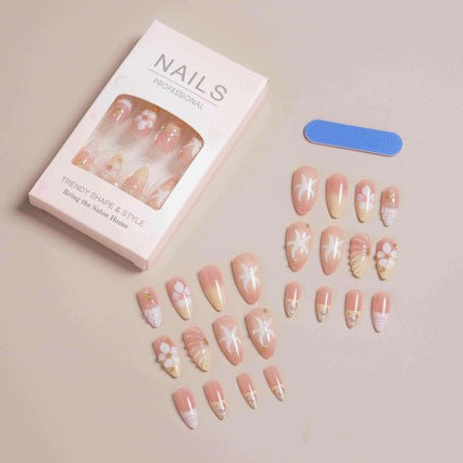 Premium Decorative Press-On Nail Set Kalsten