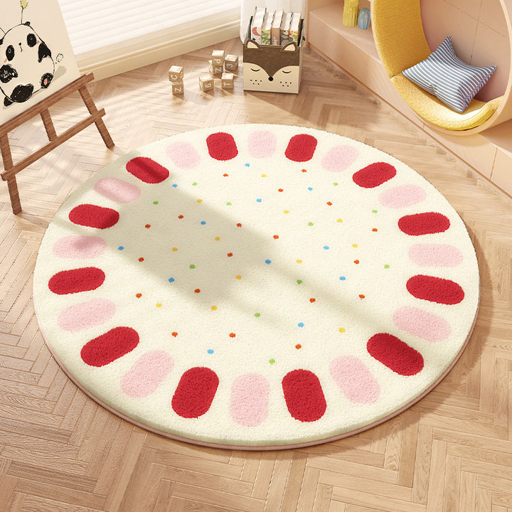 Cartoon Character Playful Area Rug