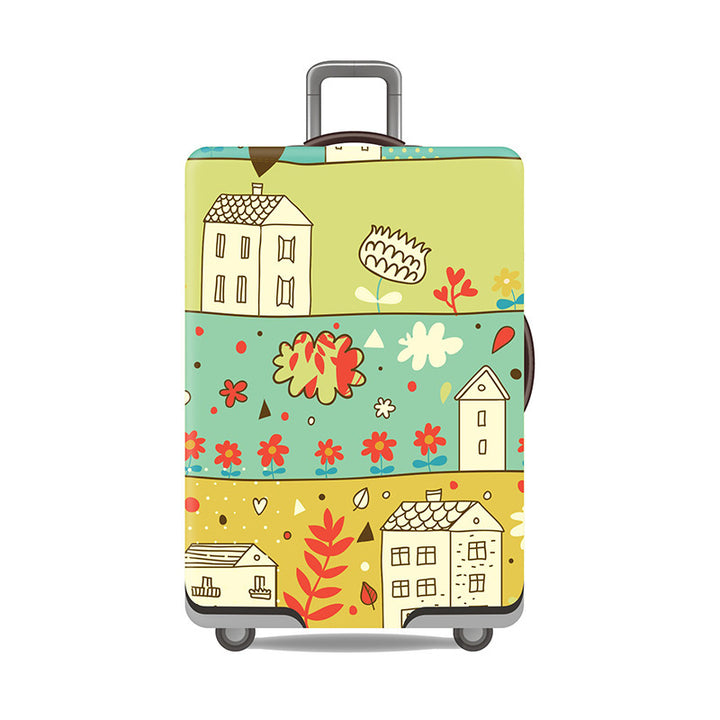 Women's hard shell suitcase with fruity design Kalsten