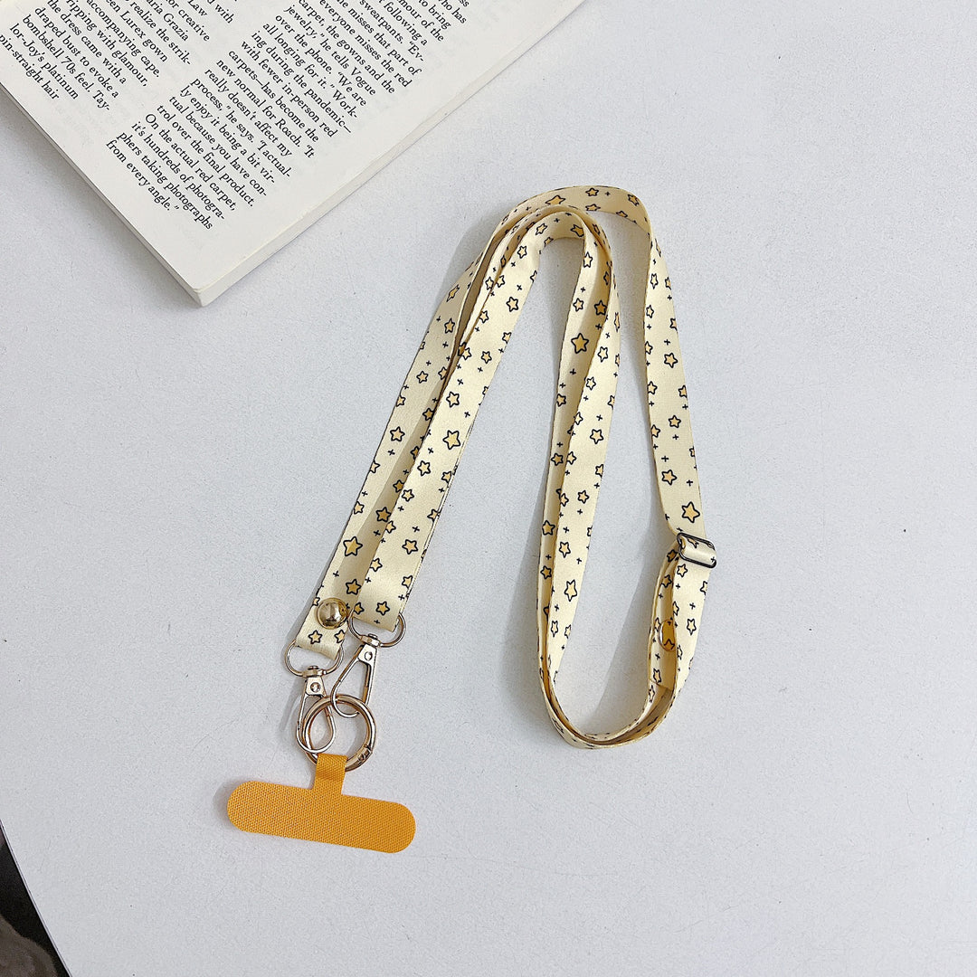 Decorative Star Pattern Lanyard Kalsten