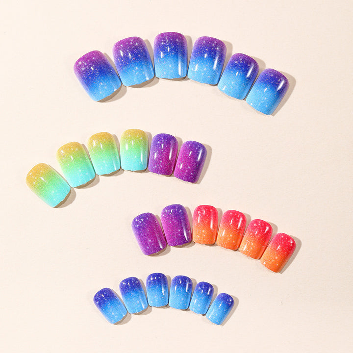 Gradient Glitter Nail Art Set Kalsten