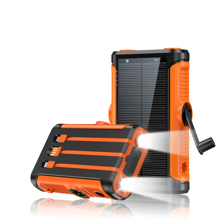 Multifunctional Solar Powerbank with Hand Crank Kalsten