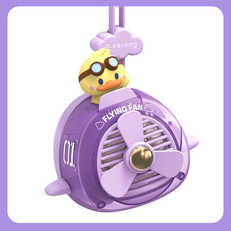 Unisex Portable Mini Fan with Cute Animal Design Kalsten