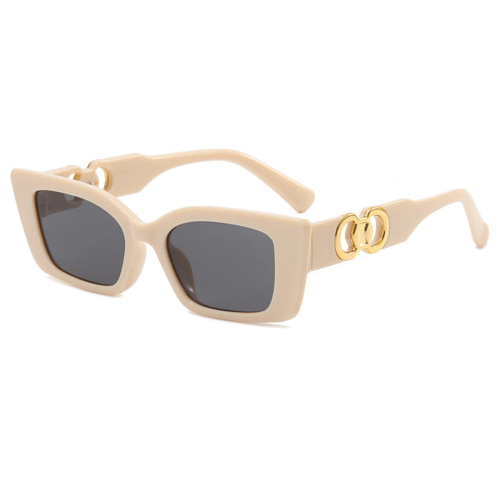 Women's Rectangular Designer Sunglasses with Luxurious Accents Kalsten