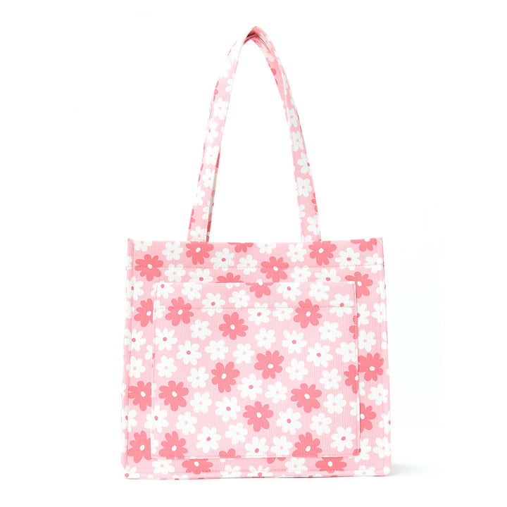 Trendy shopping bag with floral design Kalsten