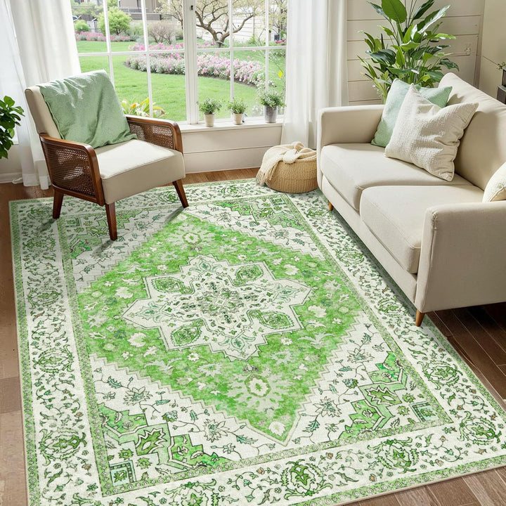 Floral Pattern Area Rug
