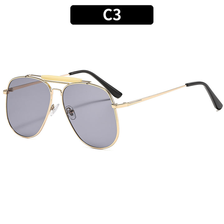 Stylish Retro Aviator Sunglasses
