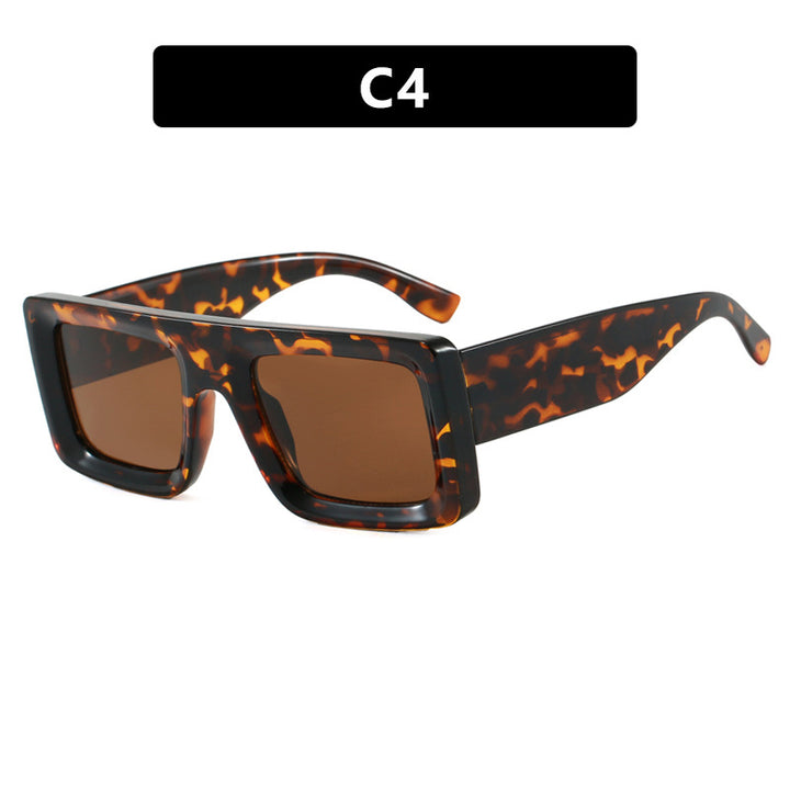 Women's fashionable square sunglasses with sturdy frame and protective lenses Kalsten