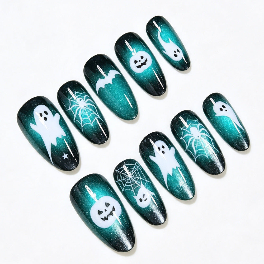 Halloween-Themed Press-On Nail Art Set Kalsten