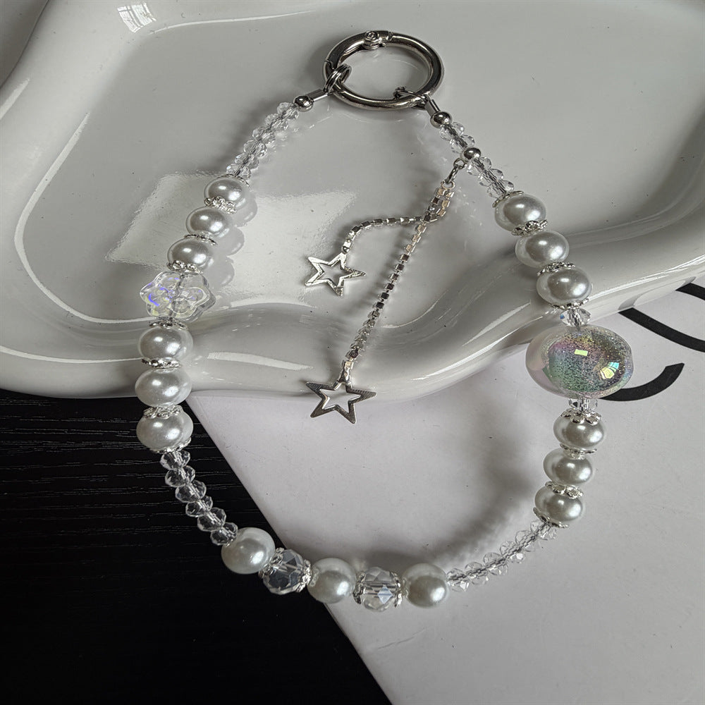 Elegant Beaded Charm Eyewear Strap Kalsten