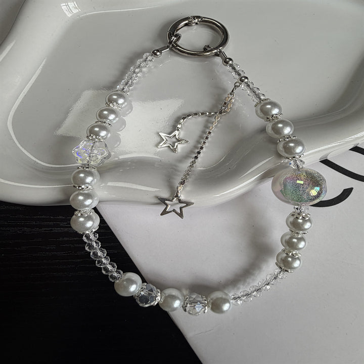 Elegant Beaded Charm Eyewear Strap Kalsten