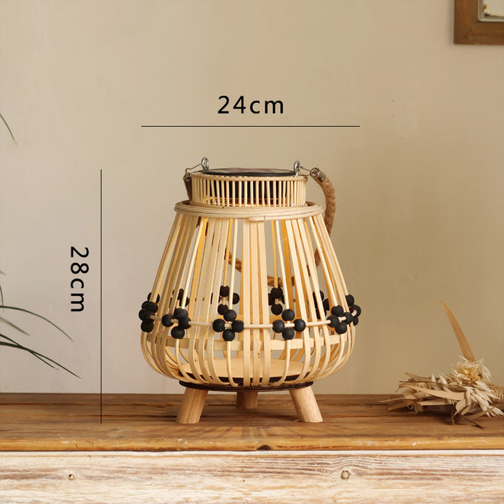 Handcrafted wooden lantern Kalsten