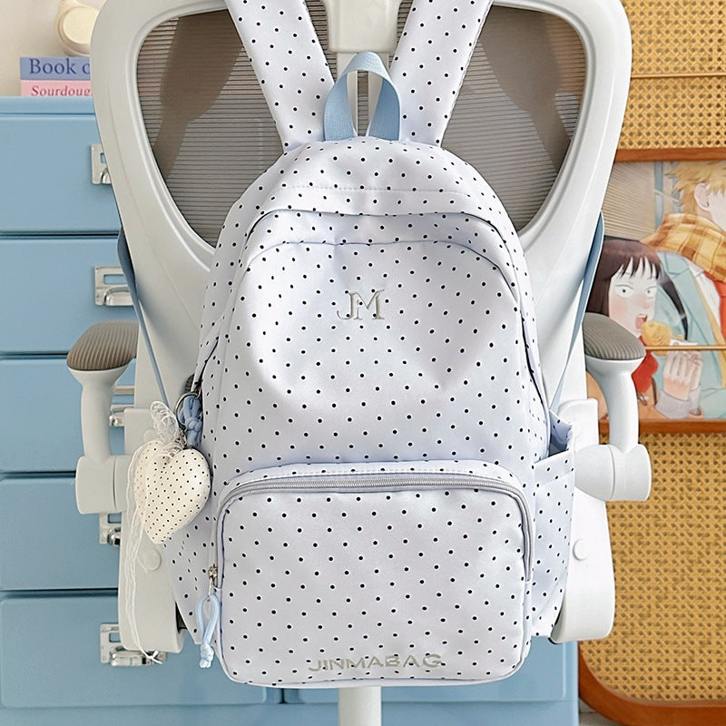 Bunny Ear Design Casual Backpack Kalsten