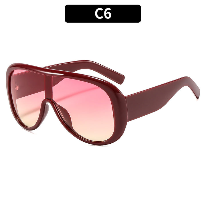 Oversized Protective Sport Sunglasses