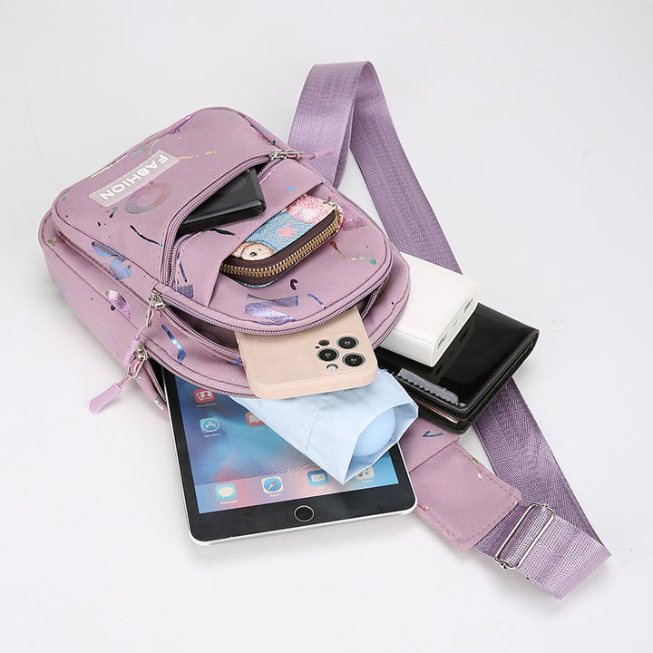 Colorful Artistic Sling Bag Kalsten