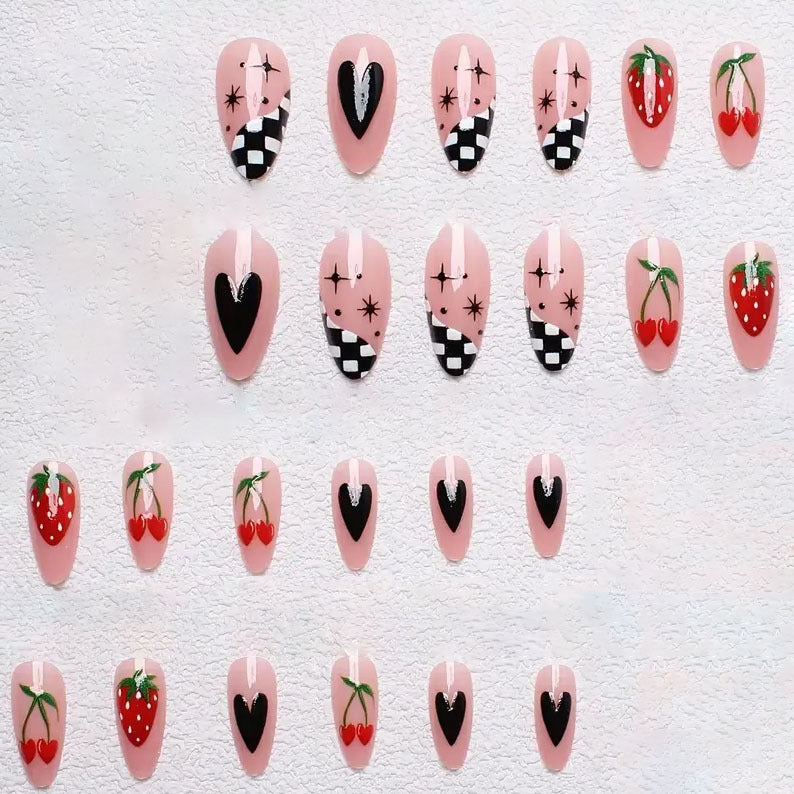 Thematic Fruit Nail Art Design Kalsten