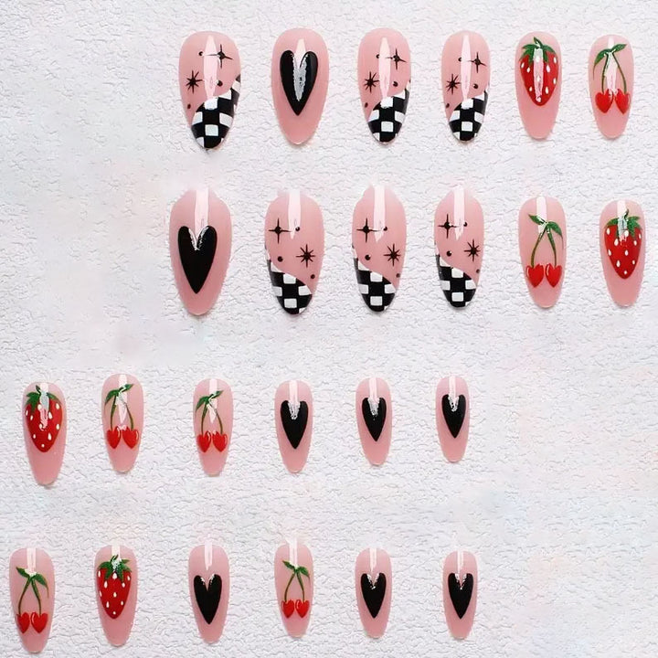 Thematic Fruit Nail Art Design Kalsten