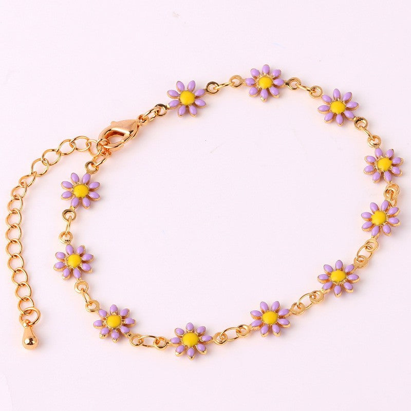Floral Daisy Chain Necklace Kalsten