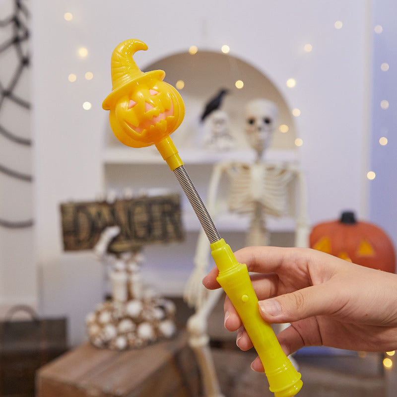 Creative Halloween Deco Candle with Pumpkin Motif Kalsten