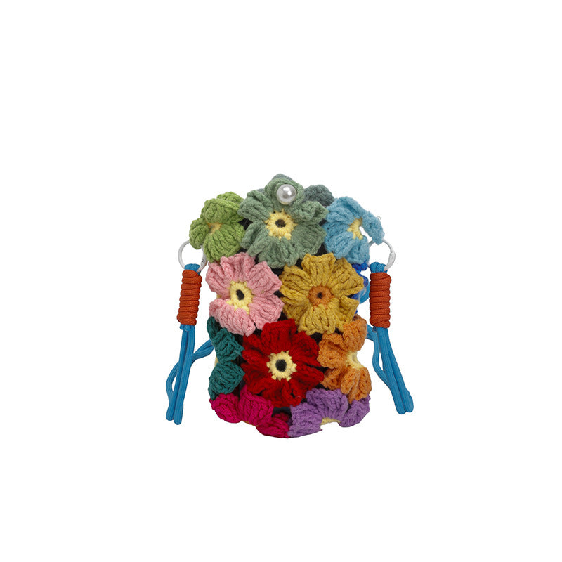 Floral Crochet Phone Holder