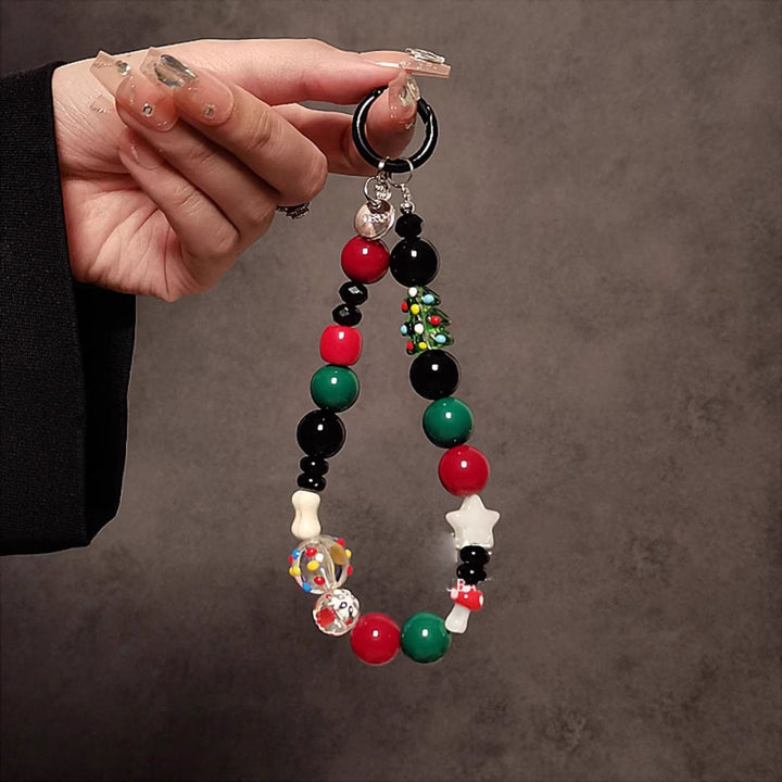 Decorative Beaded Charm Keychain Kalsten 1790135241
