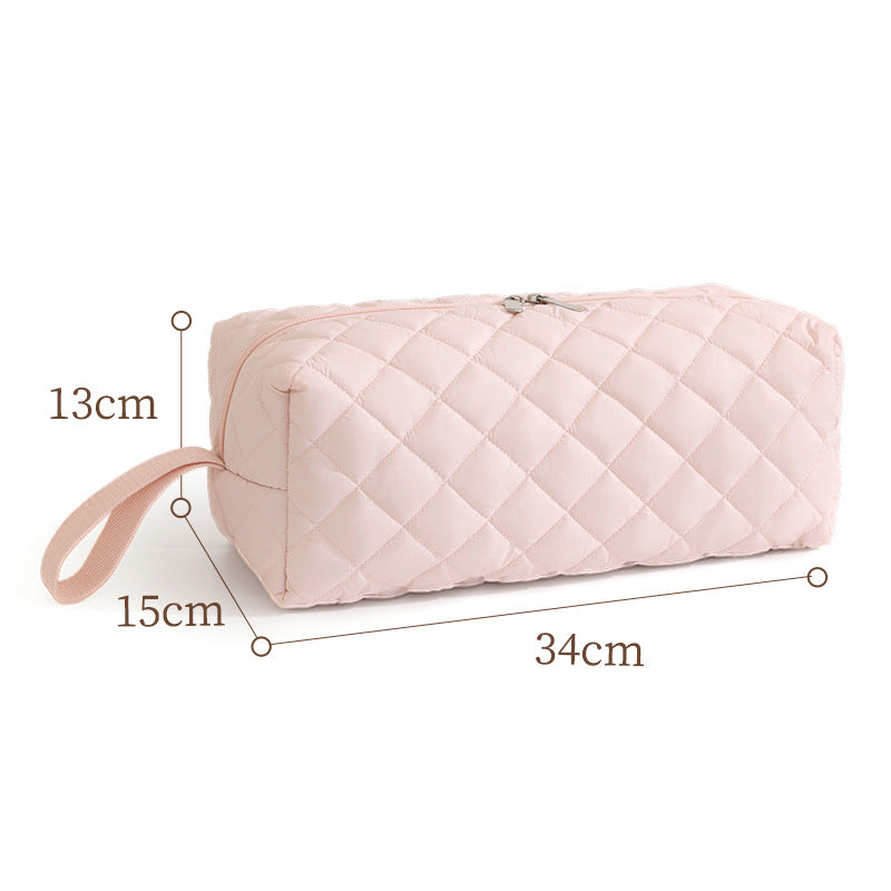 Quilted Animal Print Makeup Bag Kalsten