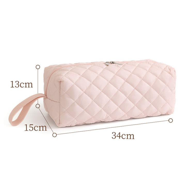 Quilted Animal Print Makeup Bag Kalsten