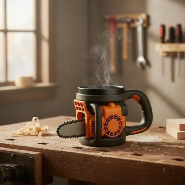 Chainsaw Design Coffee Mug Kalsten