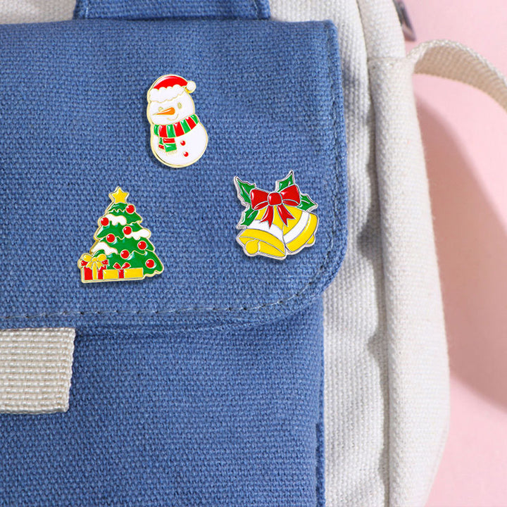 Decorative Enamel Christmas Tree Pin Kalsten