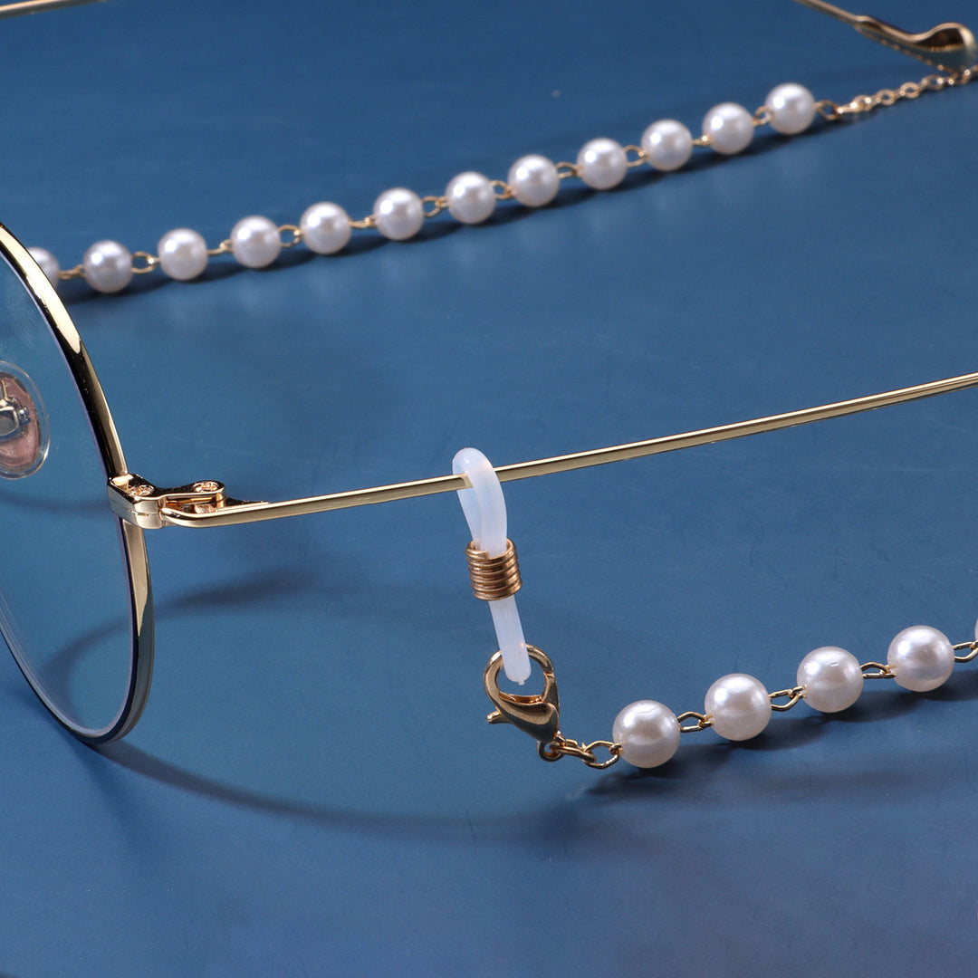 Crystal-Accented Eyewear Chain Kalsten