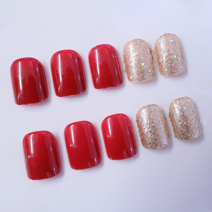 Glossy Gel Nail Art Enhancements Kalsten