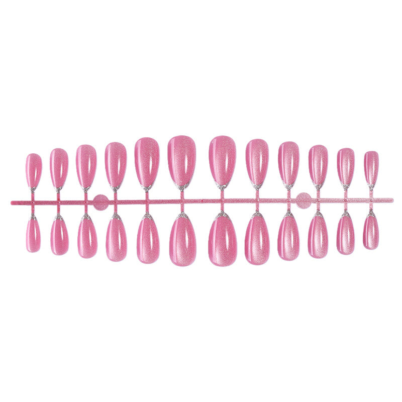 Glittering Press-On Nail Set Kalsten