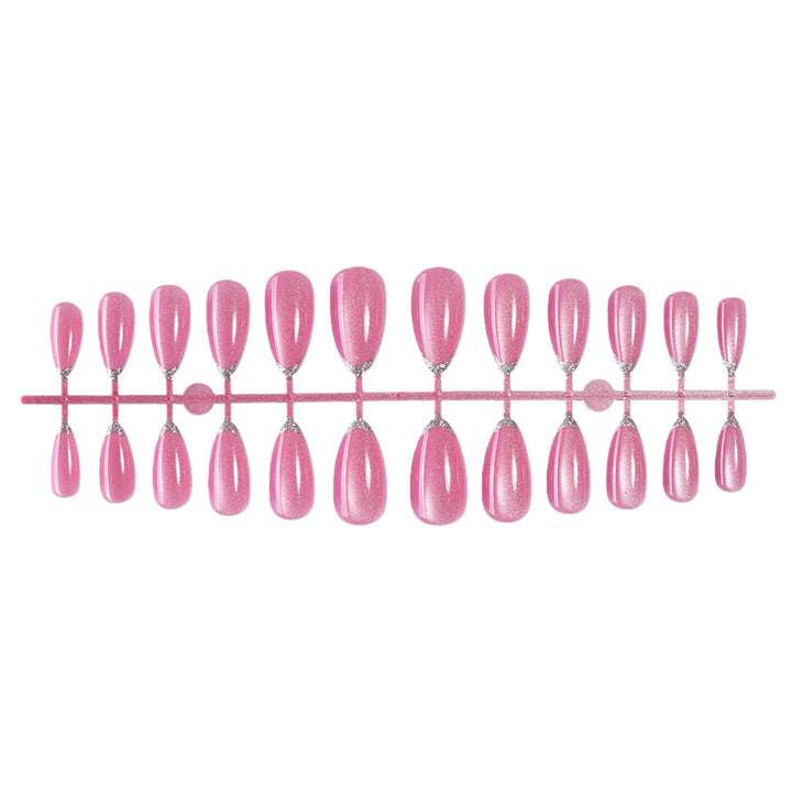 Glittering Press-On Nail Set Kalsten