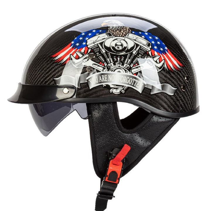 Graphic Safety Skull Design Motorcycle Helmet Kalsten